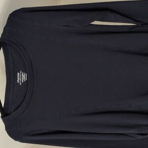 Chico's Classic Navy Long Sleeve Top